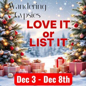 CLOSED Love it or List IT SHARE GROUP DEC 3 to DEC 8TH 2025